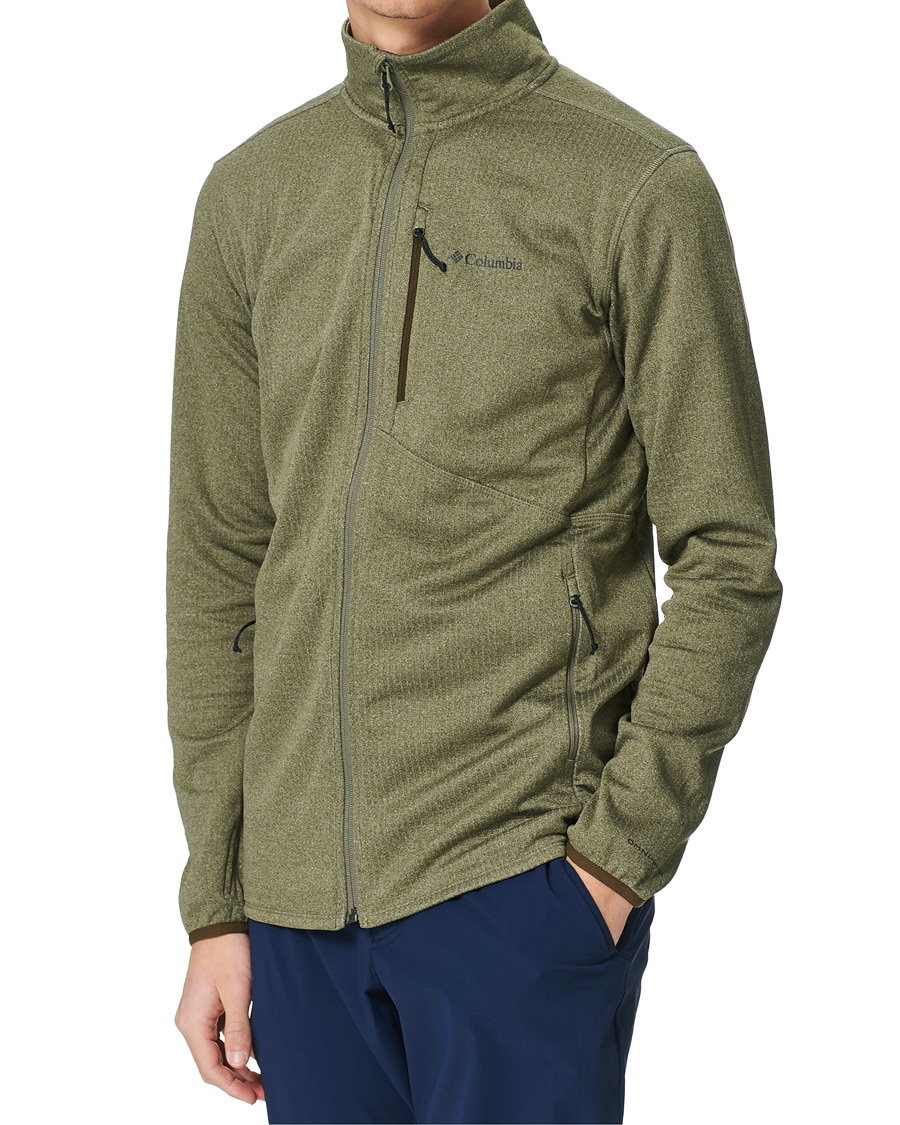 Herre | Trøjer | Columbia | Park View Full Zip Fleece Stone Green Heather