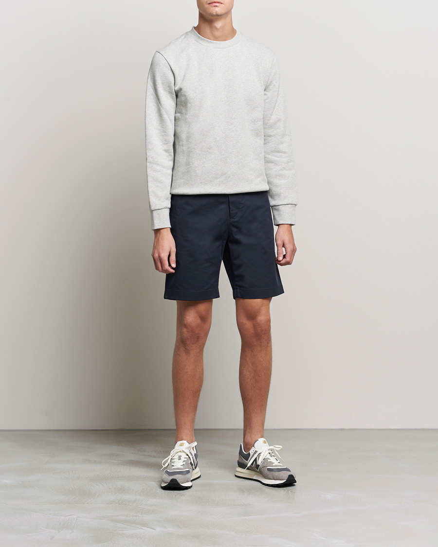 Herre | Shorts | Filippa K | Flynn Cotton Shorts Navy