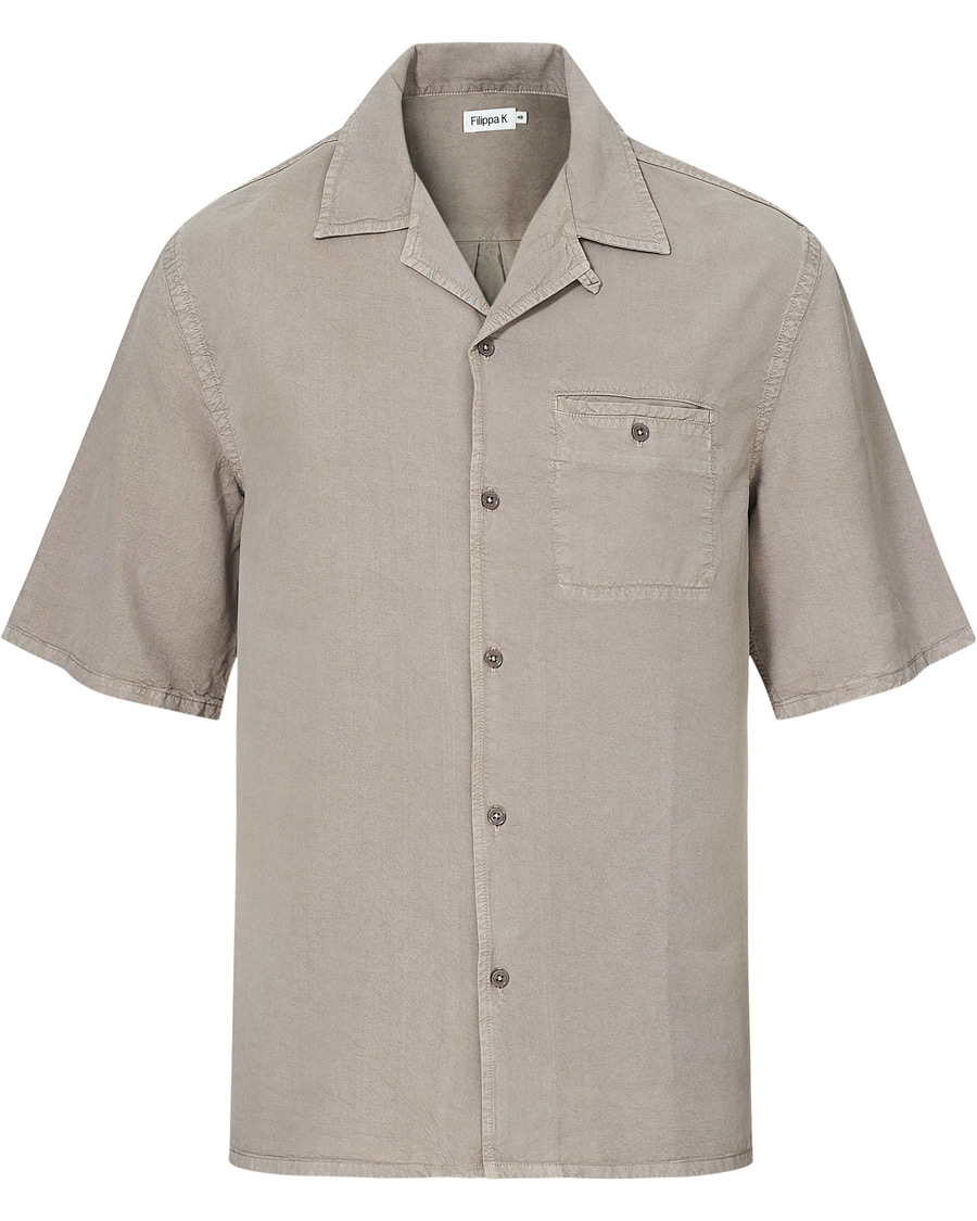 Herre | Skjorter | Filippa K | Charlie Tencel Shirt Light Taupe