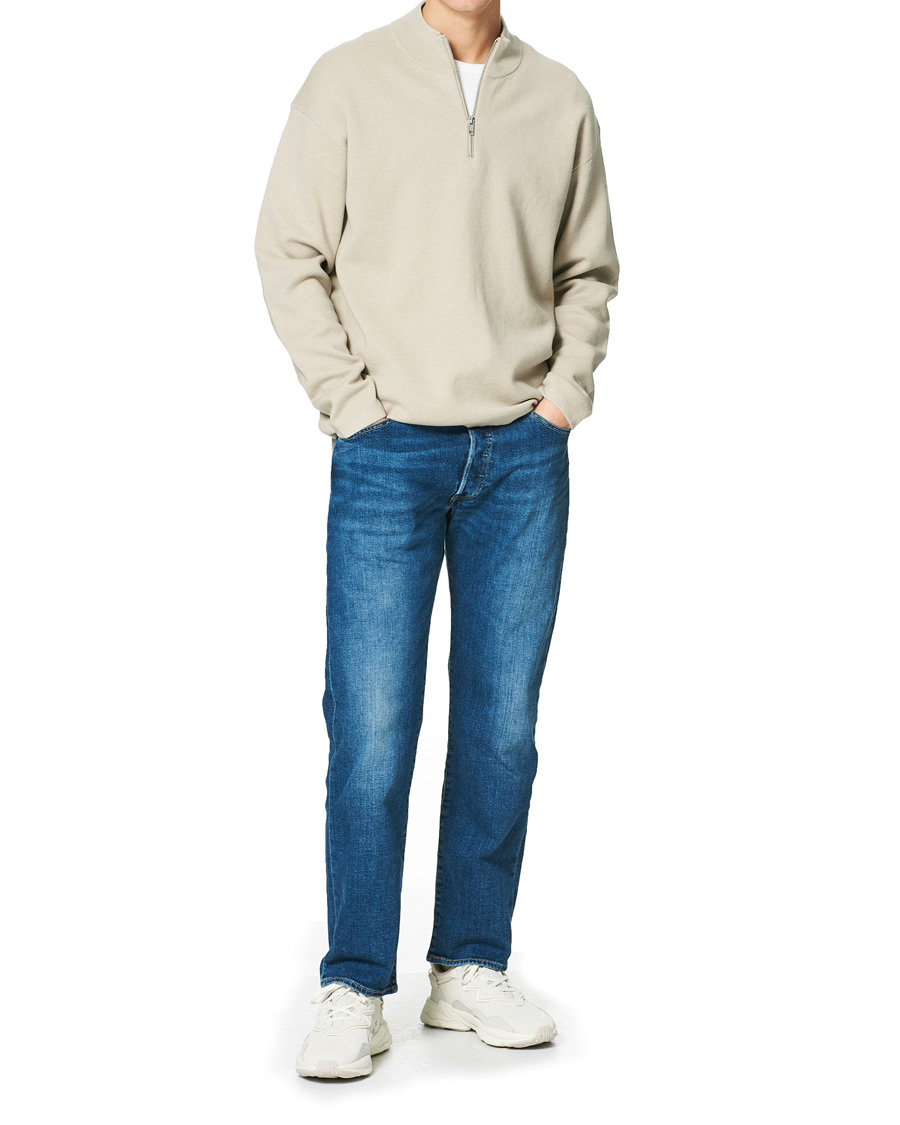 Herre | Trøjer | Filippa K | Ethan Sweater Grey Beige