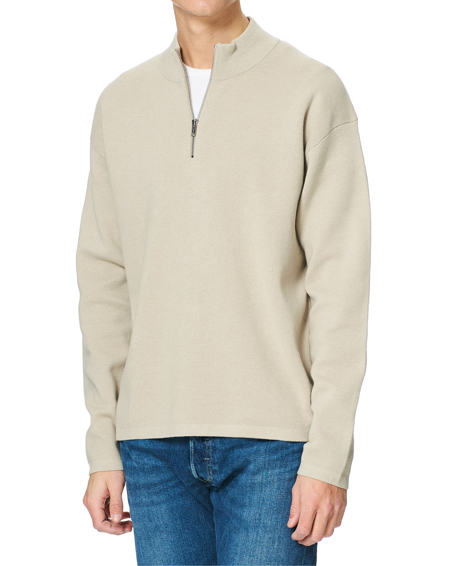 Herre | Trøjer | Filippa K | Ethan Sweater Grey Beige