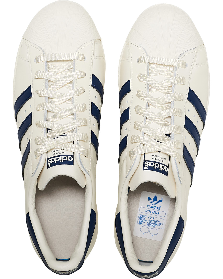 Herre | adidas Originals Superstar Sneaker Offwhite/Dark Bue | adidas Originals | Superstar Sneaker Offwhite/Dark Bue