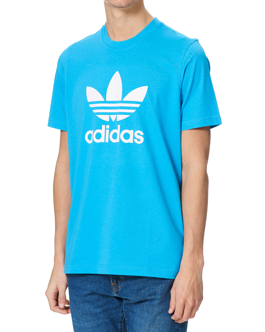 Herre | T-Shirts | adidas Originals | Trefoil Crew Neck Tee Apskru