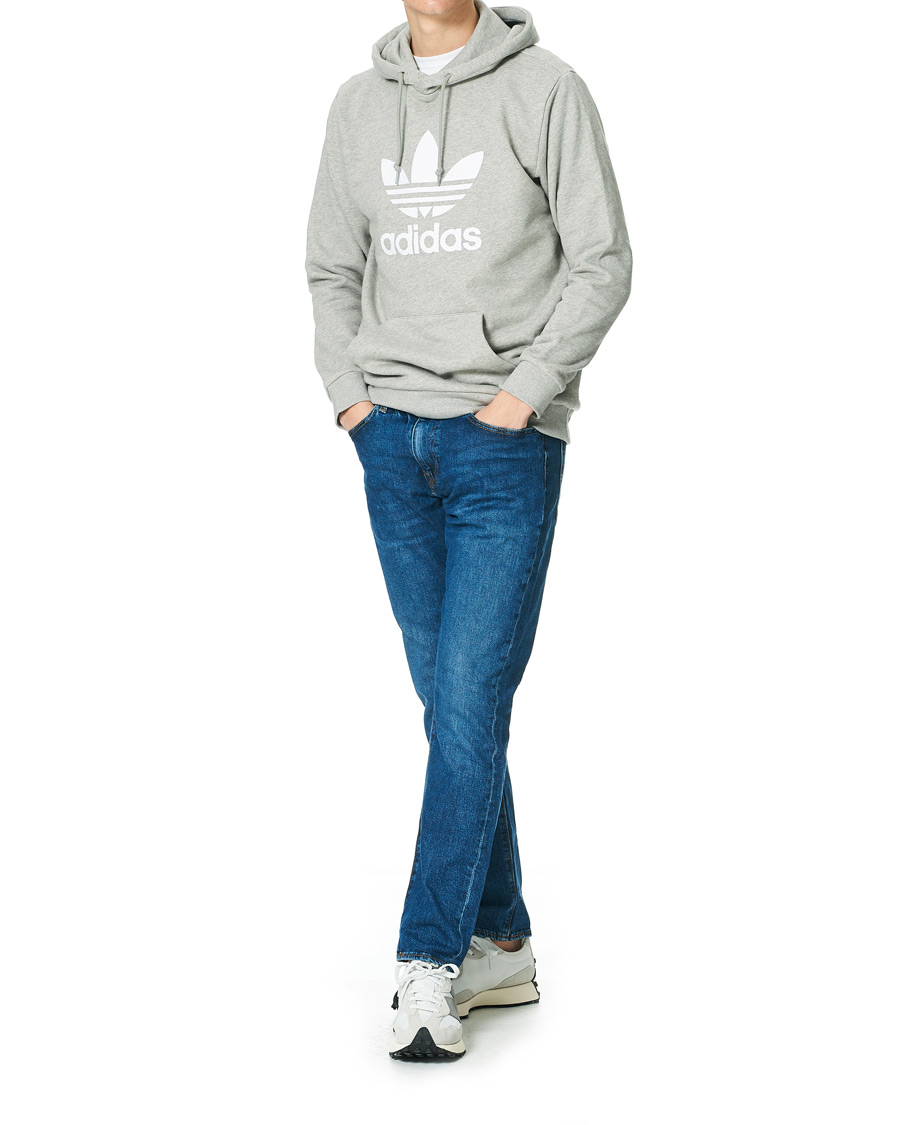 Herre | Trøjer | adidas Originals | Trefoil Hoodie Grey Melange