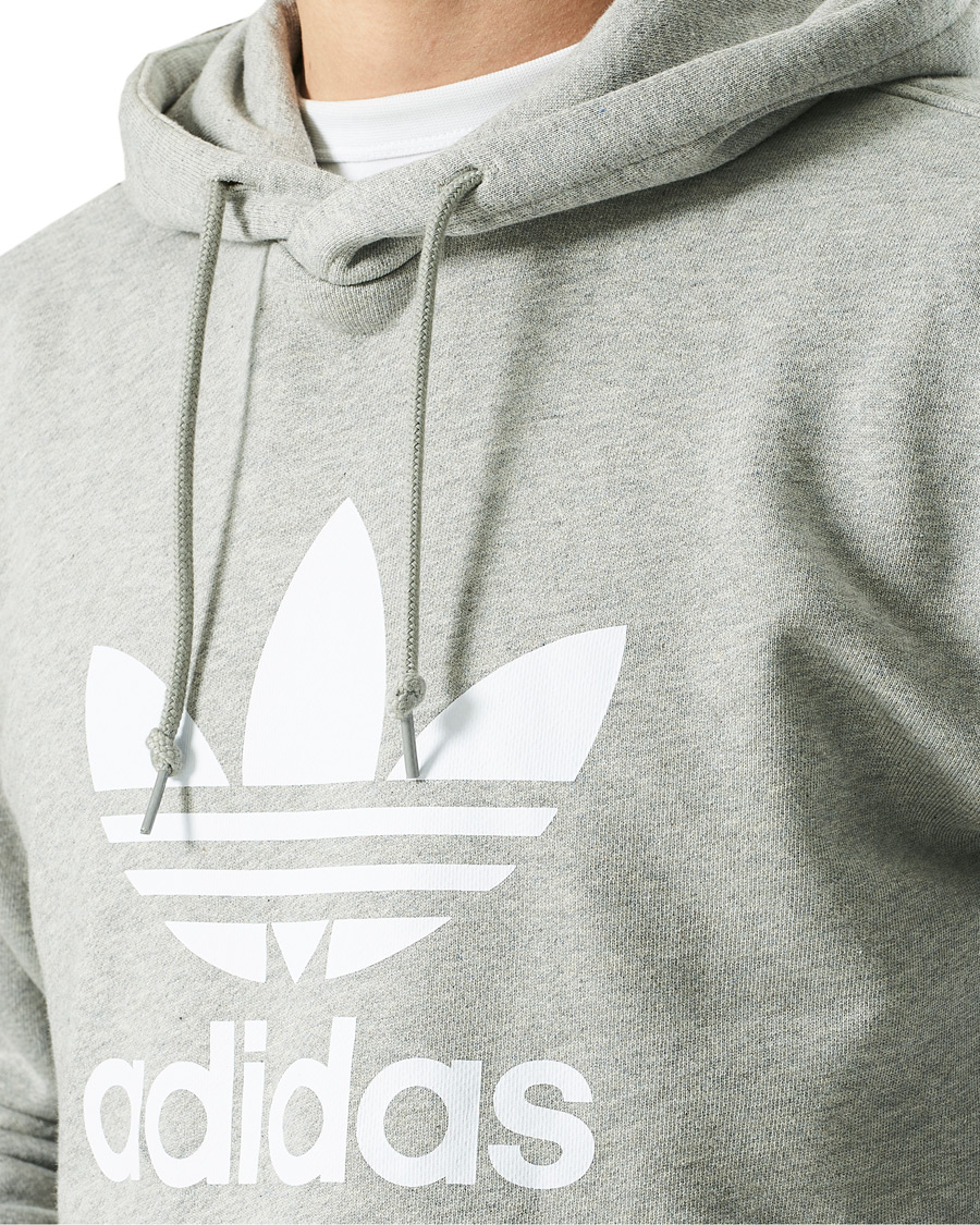 Herre | Trøjer | adidas Originals | Trefoil Hoodie Grey Melange