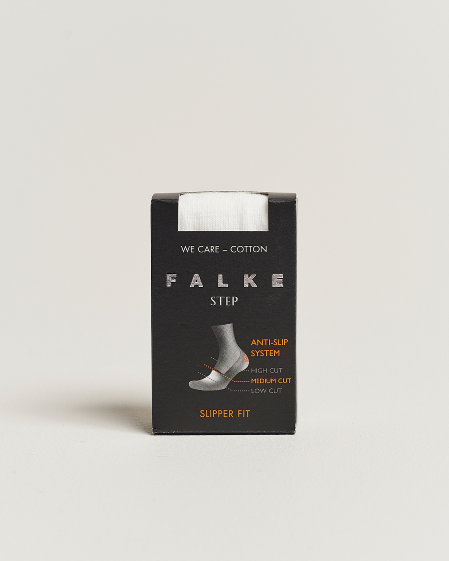 Herre |  | Falke | Step In Box Loafer Sock White