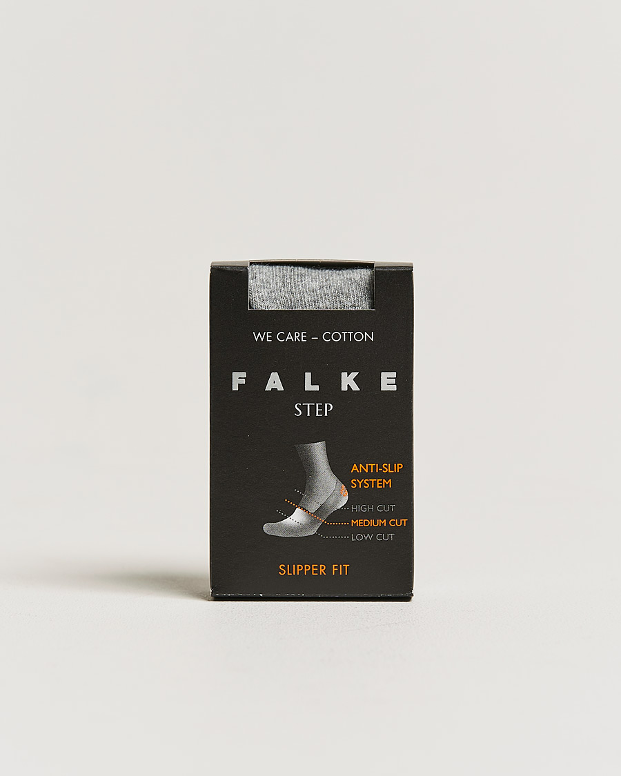 Herre | Undertøj | Falke | Step In Box Loafer Sock Grey