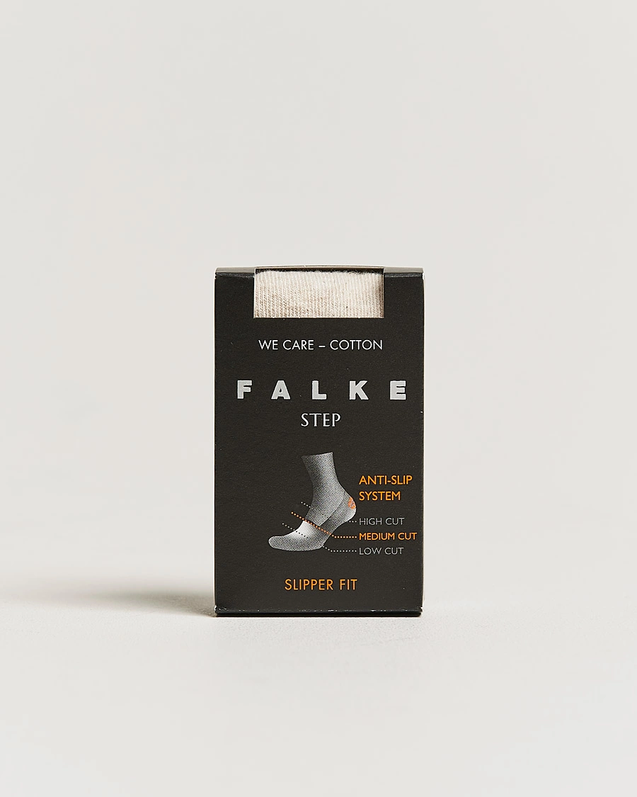 Herre |  | Falke | Step In Box Loafer Sock Nature