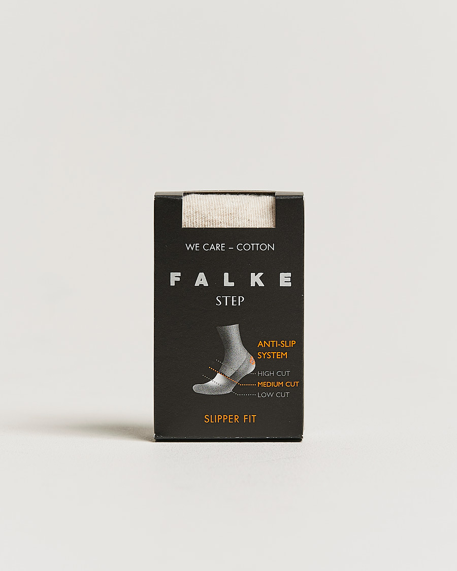 Herre | Undertøj | Falke | Step In Box Loafer Sock Sand Melange
