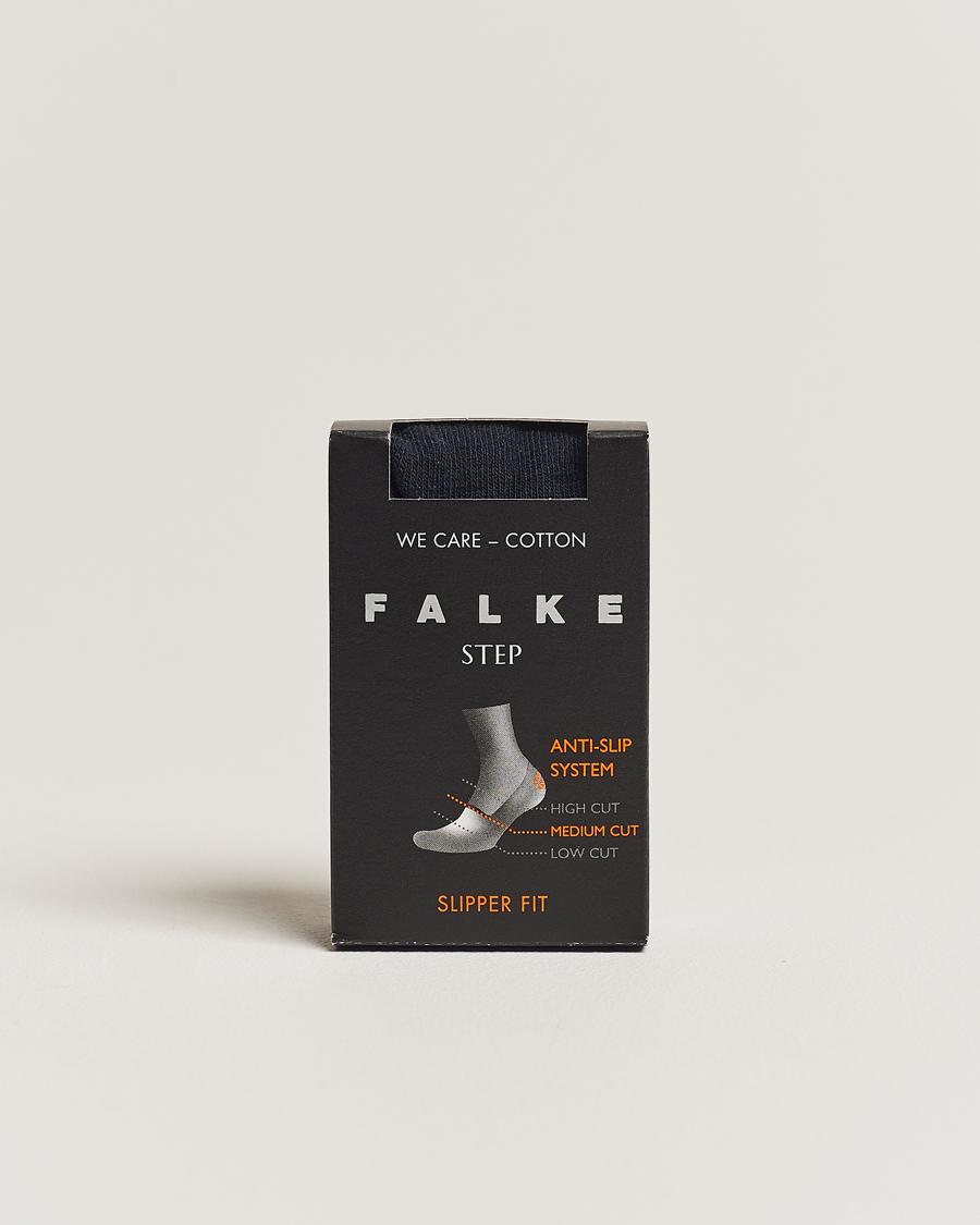 Herre | Undertøj | Falke | Step In Box Loafer Sock Navy