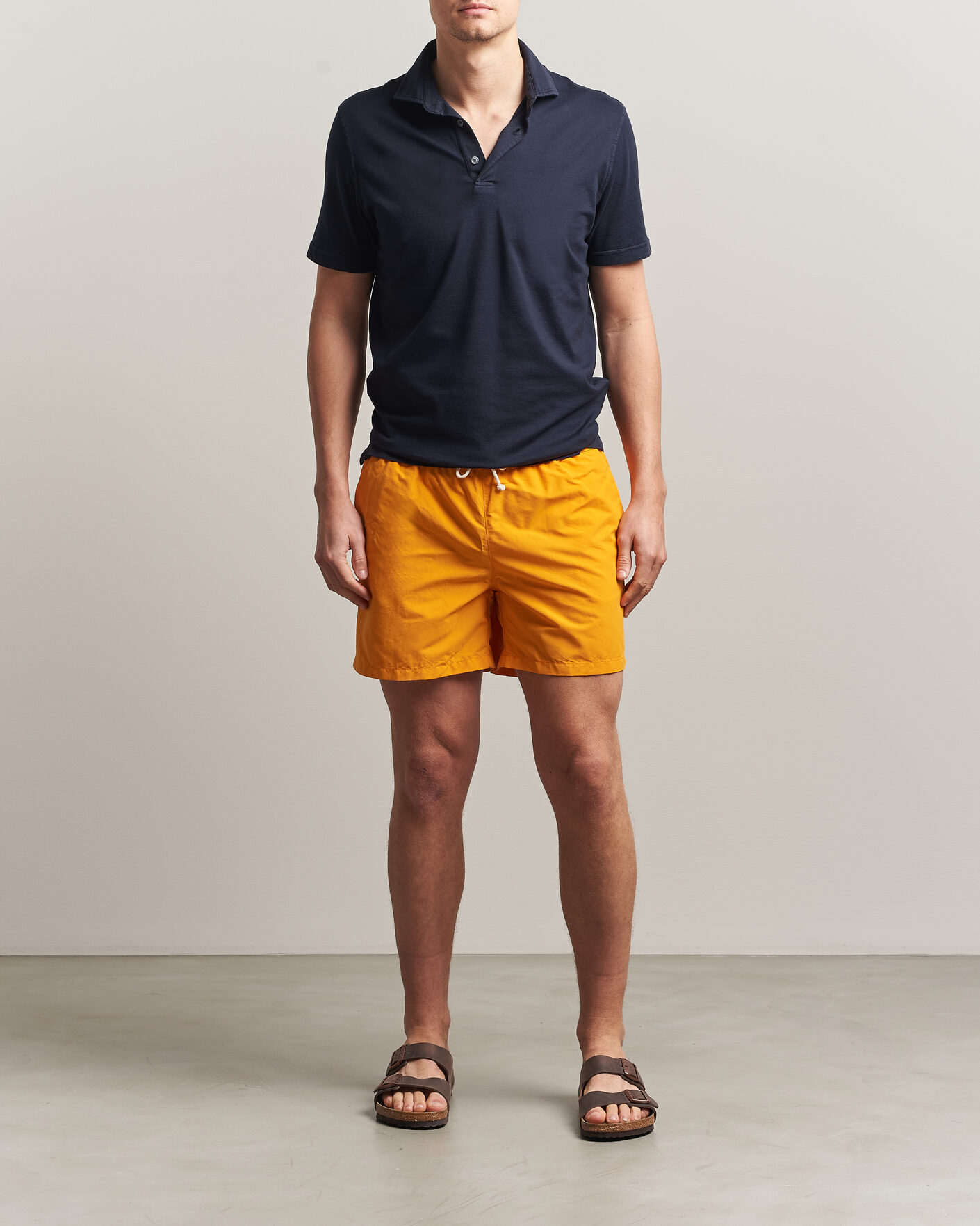 Herre | Badebukser | Ripa Ripa | Plain Swimshorts Yellow