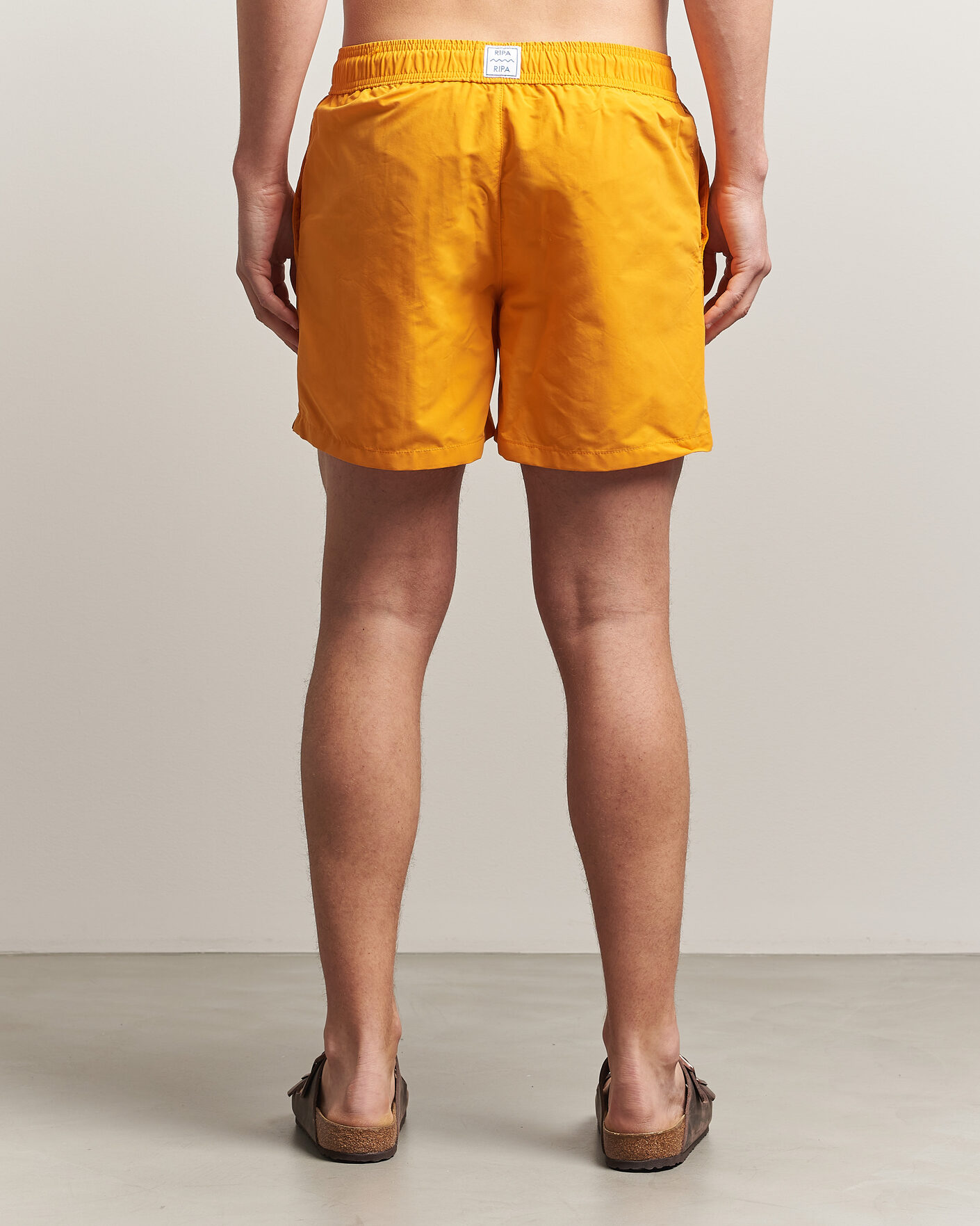 Herre | Badebukser | Ripa Ripa | Plain Swimshorts Yellow