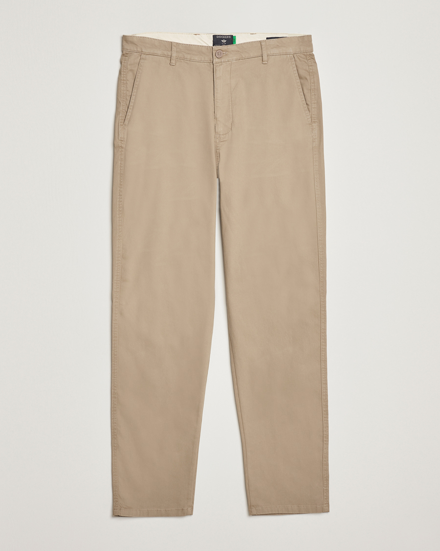 Herre | Bukser | Dockers | Alpha Icon Cotton/Hemp Tapered Chino Timberwolf