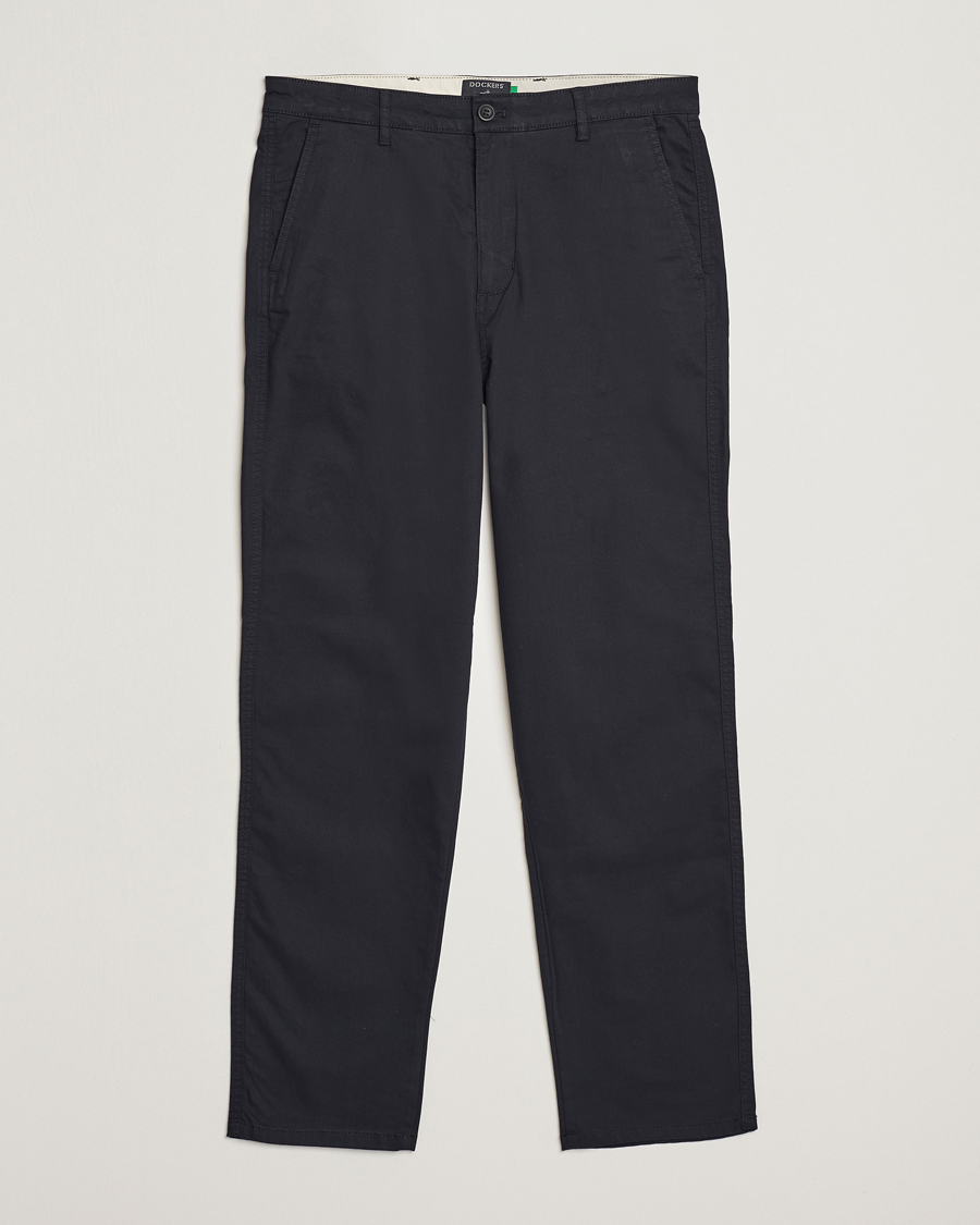Herre | Bukser | Dockers | Alpha Icon Cotton/Hemp Tapered Chino Black