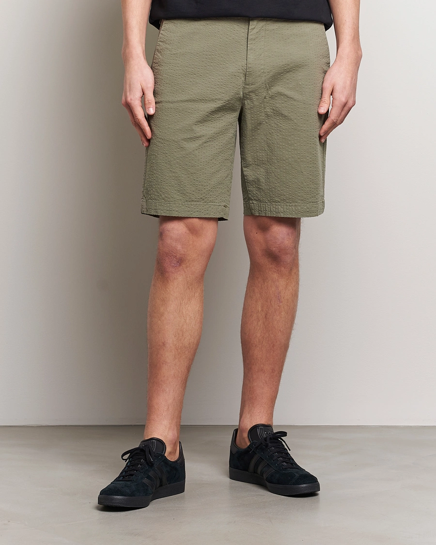 Herre | Chino shorts | Dockers | Cotton Stretch Seersucker Chino Shorts Camo