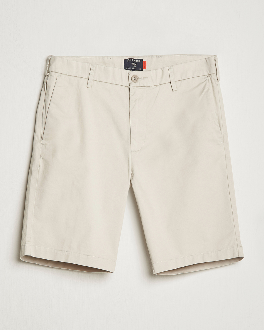 Herre |  | Dockers | Cotton Stretch Twill Chino Shorts Grit