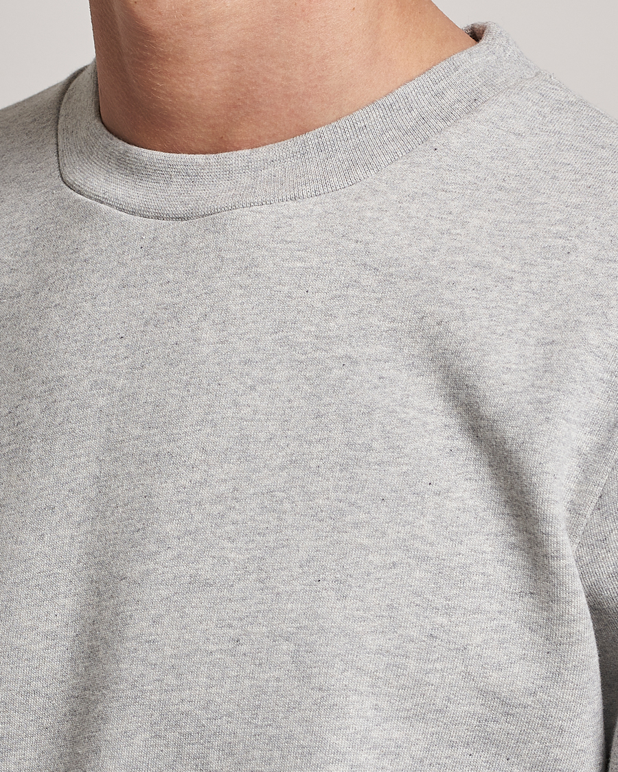 Herre | Trøjer | A Day's March | Shaw Sturdy Fleece Sweatshirt Grey