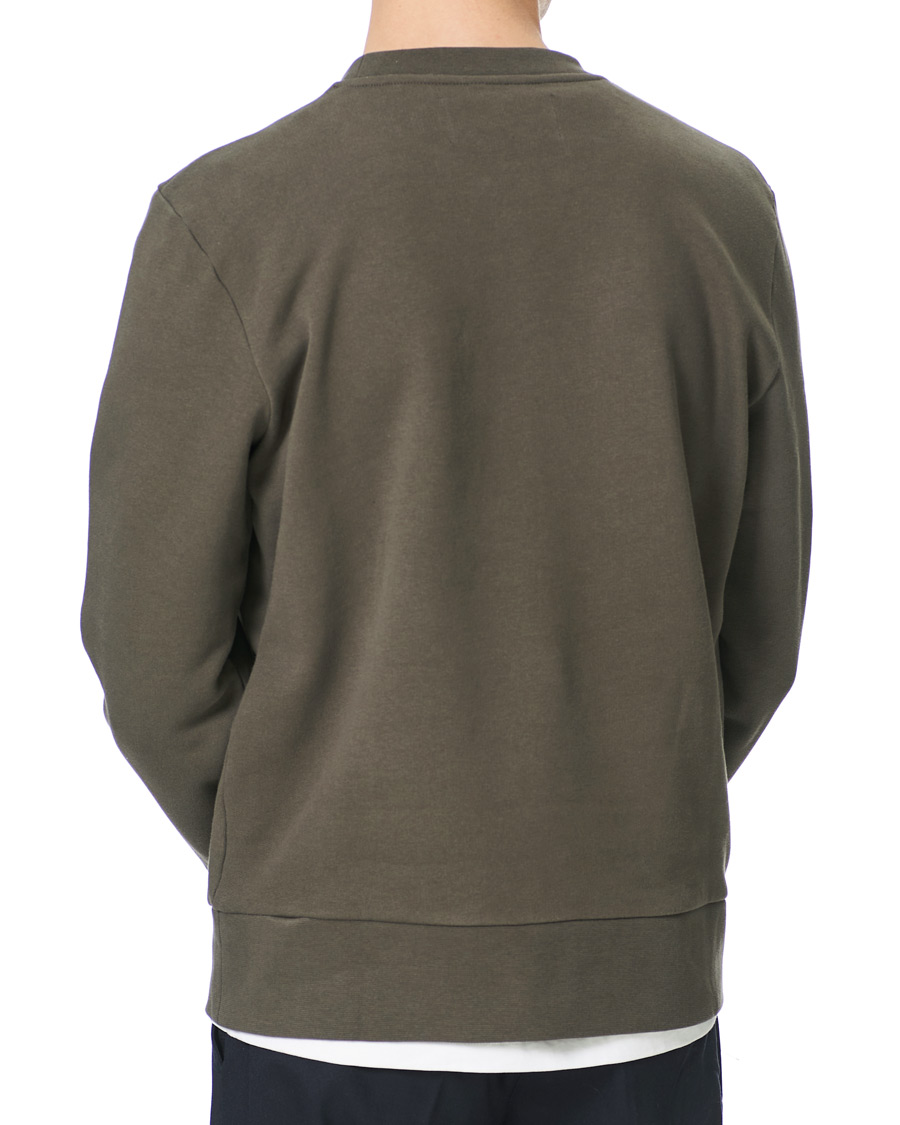 Herre | Trøjer | A Day's March | Shaw Sturdy Fleece Sweatshirt Olive
