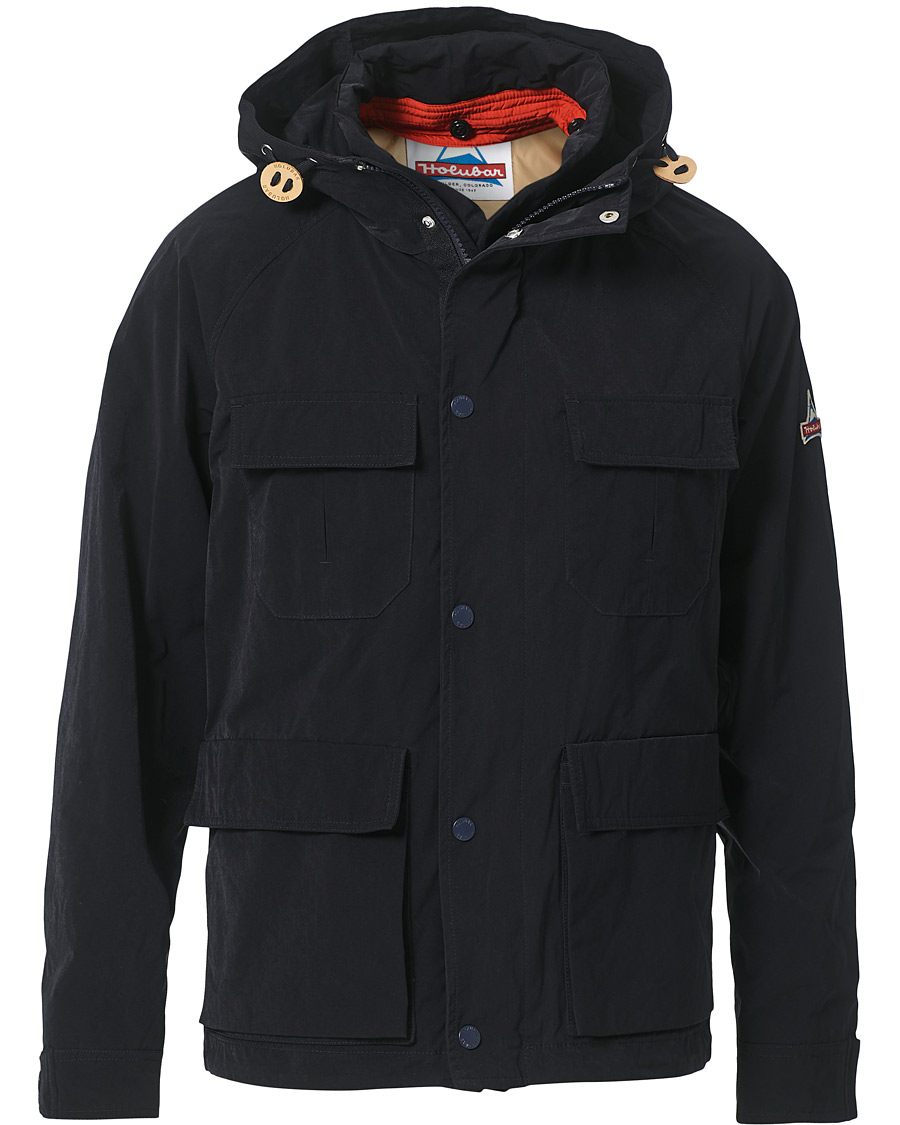 Herre | Jakker | Holubar | Short Hunter Hooded Jacket Navy