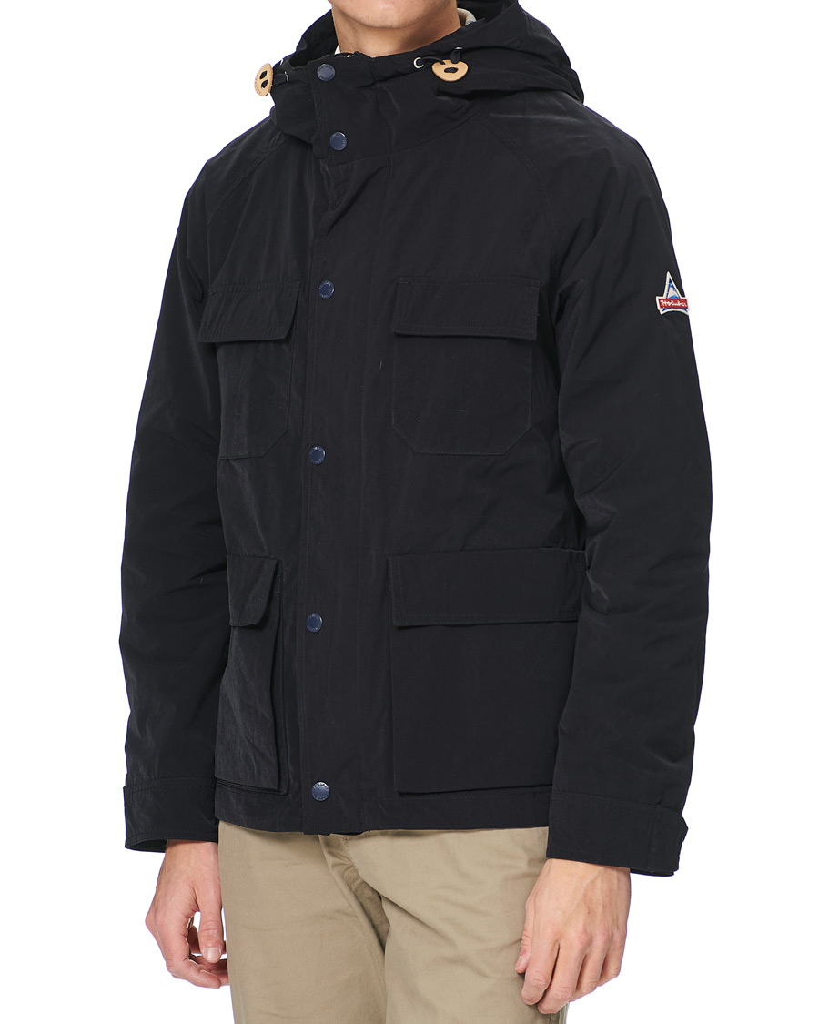 Herre | Jakker | Holubar | Short Hunter Hooded Jacket Navy