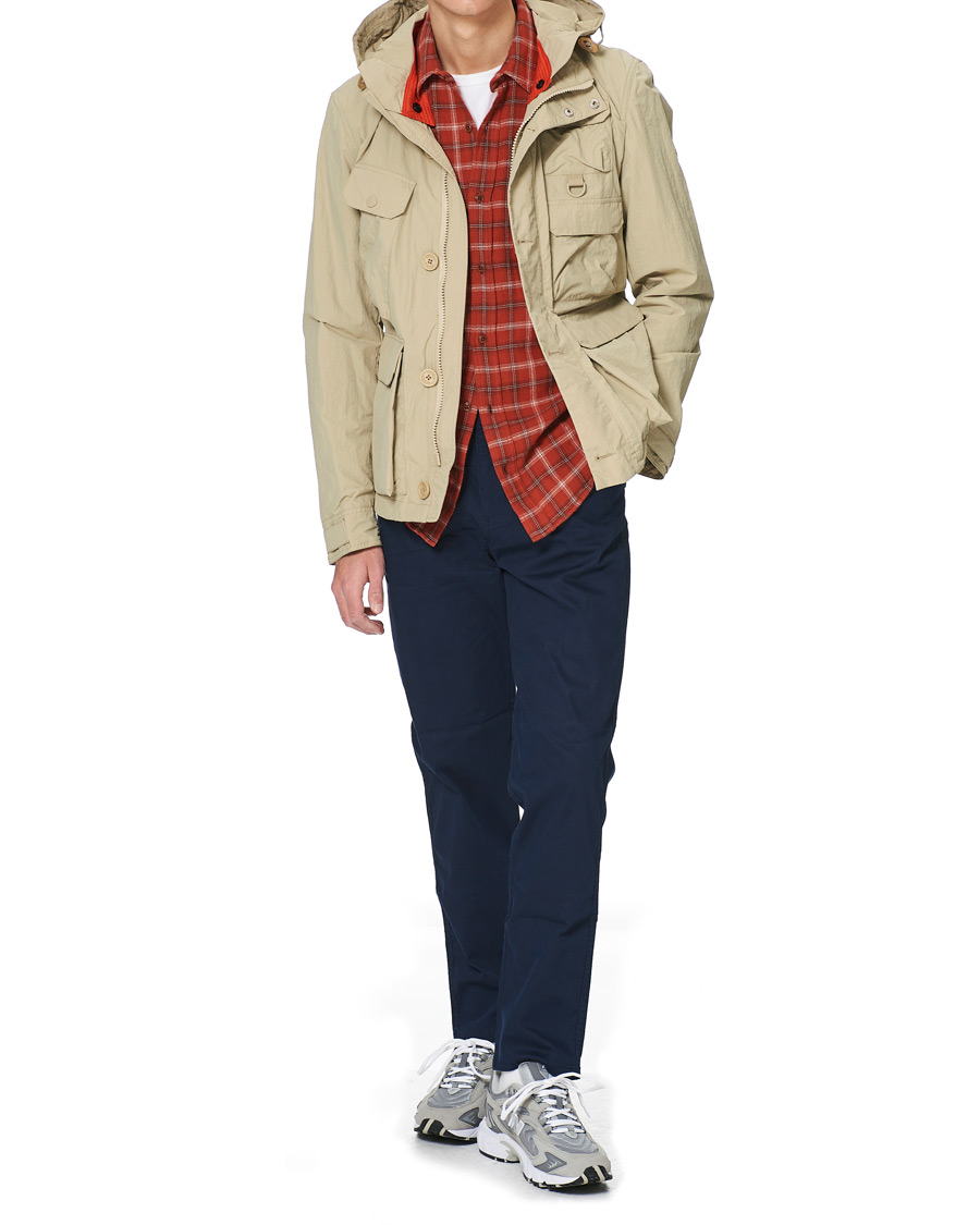 Herre | Jakker | Holubar | Eureka Nylon Hooded Field Jacket Beige
