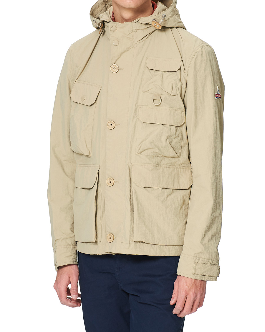 Herre | Jakker | Holubar | Eureka Nylon Hooded Field Jacket Beige
