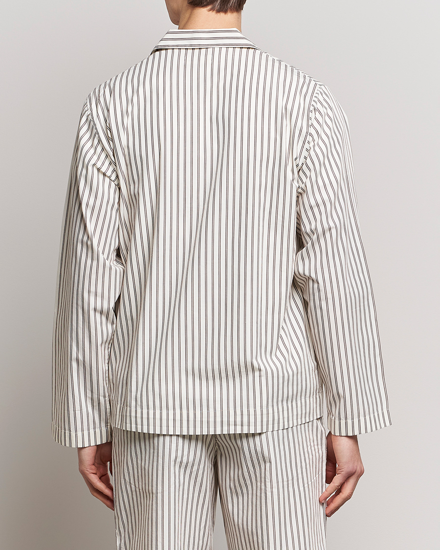Herre | Pyjamas & Morgenkåber | Tekla | Poplin Pyjama Shirt Hopper Stripes