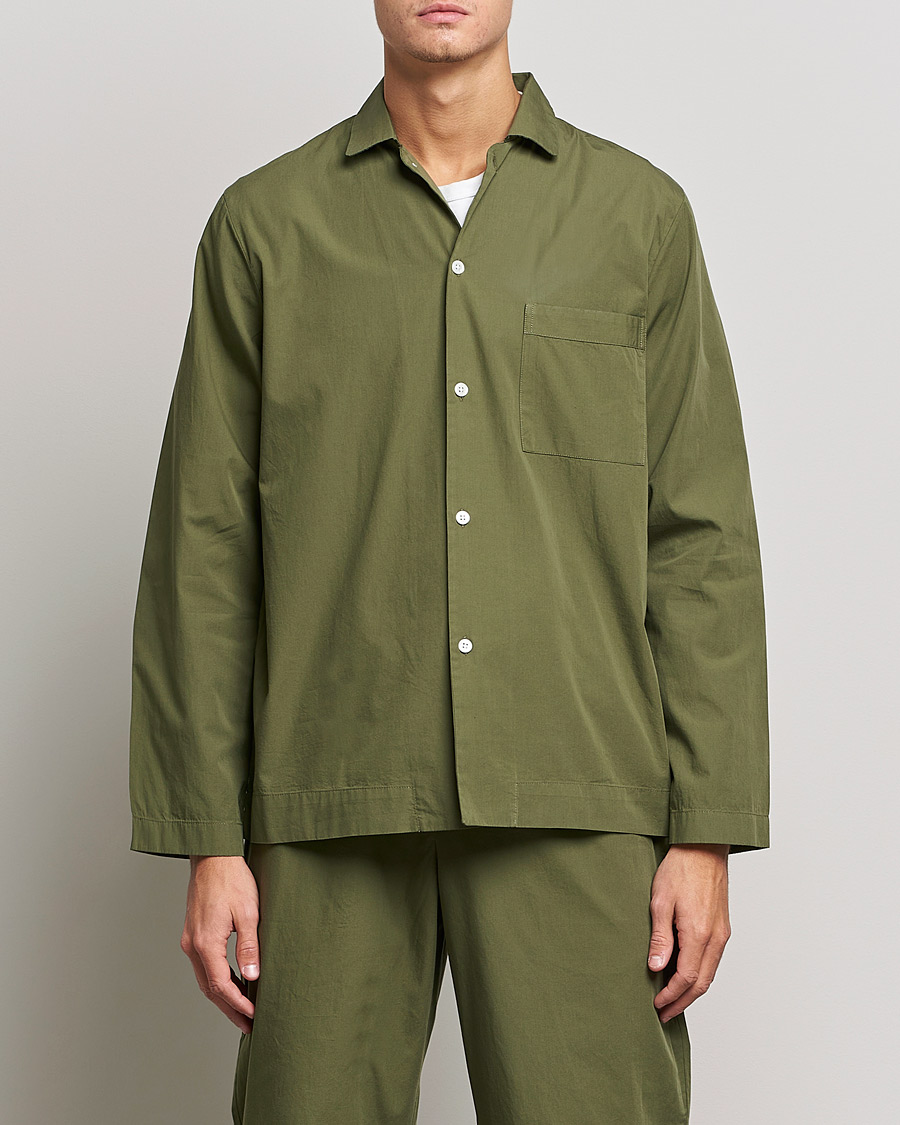 Herre | Pyjamas & Morgenkåber | Tekla | Poplin Pyjama Shirt Willow