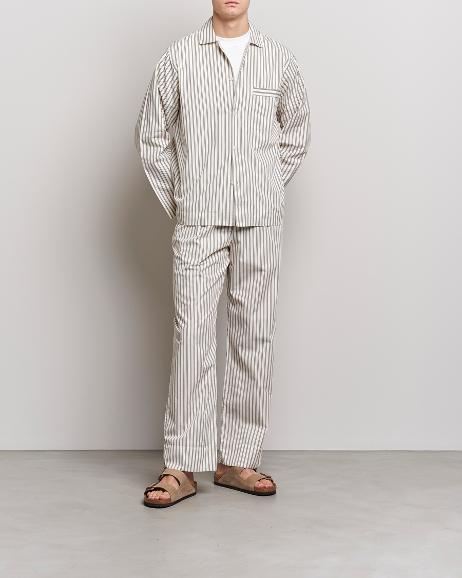 Herre | Pyjamas & Morgenkåber | Tekla | Poplin Pyjama Pants Hopper Stripes