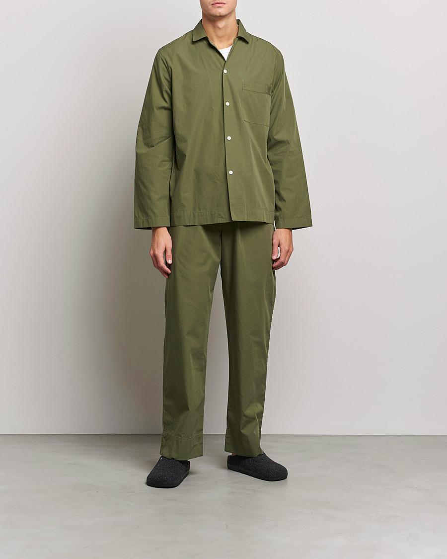 Herre | Pyjamas & Morgenkåber | Tekla | Poplin Pyjama Pants Willow