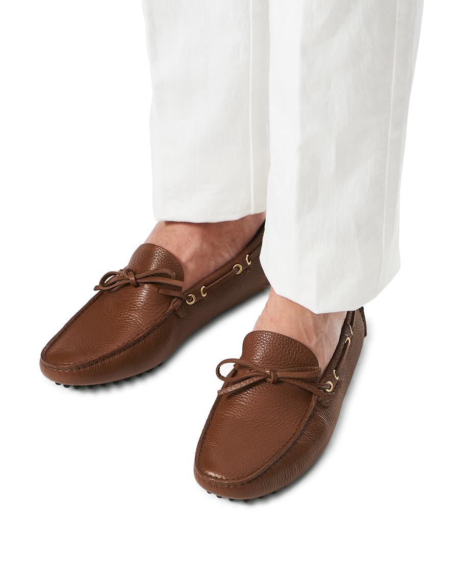 Herre | Car Shoe Driver Moccasin Beige Calf | Car Shoe | Driver Moccasin Beige Calf