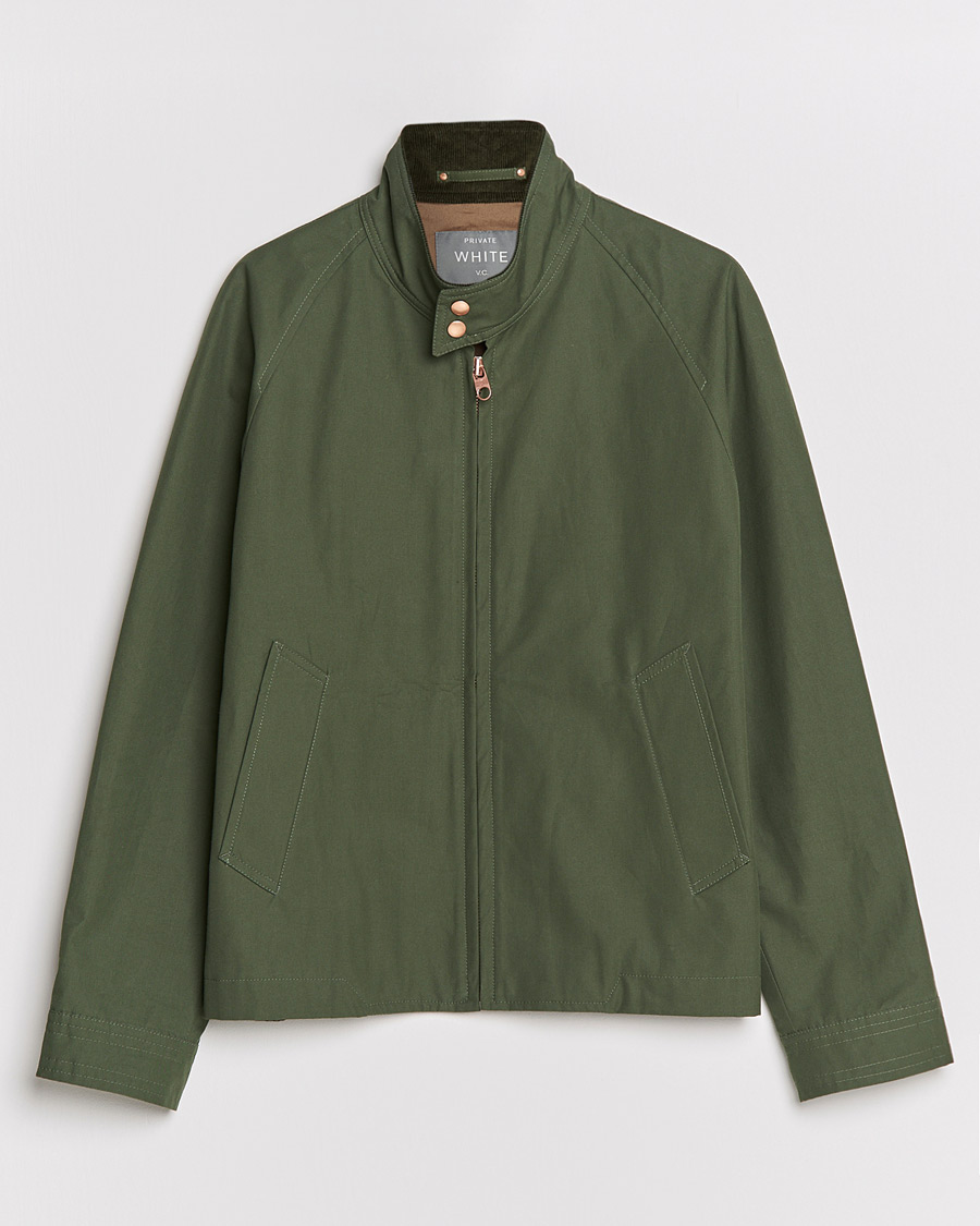 Herre | Jakker | Private White V.C. | Ventile Harrington Jacket 3.0 Olive