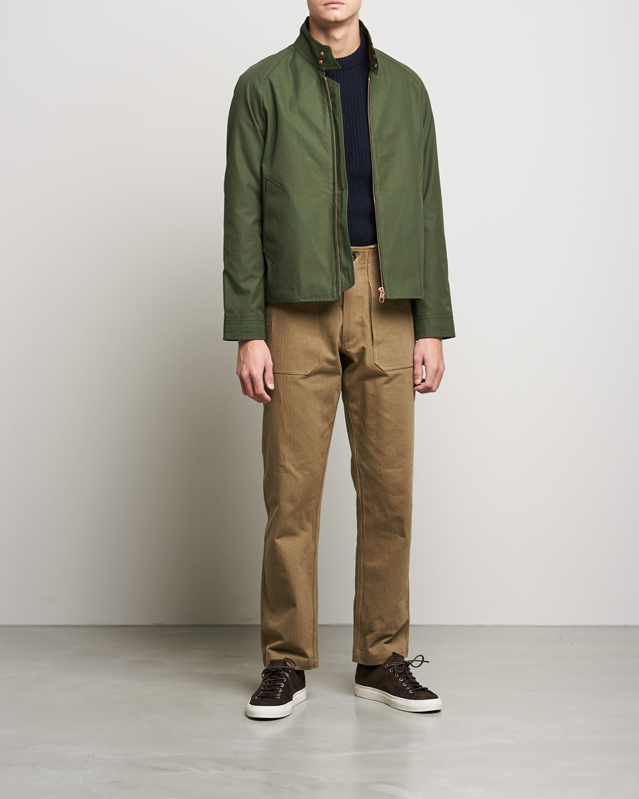 Herre | Jakker | Private White V.C. | Ventile Harrington Jacket 3.0 Olive