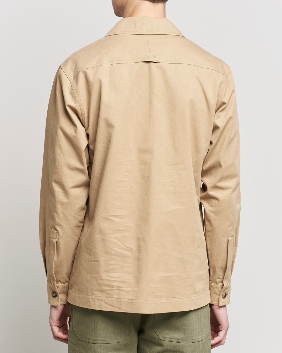 Herre | Skjorter | Private White V.C. | Half Zip Pullover Sand