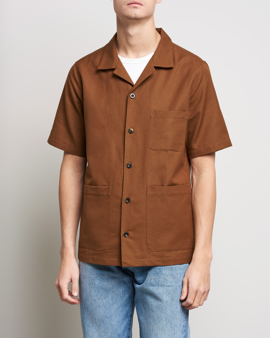 Herre | Skjorter | Private White V.C. | 3 Pocket Cruiser Shirt Cinnamon