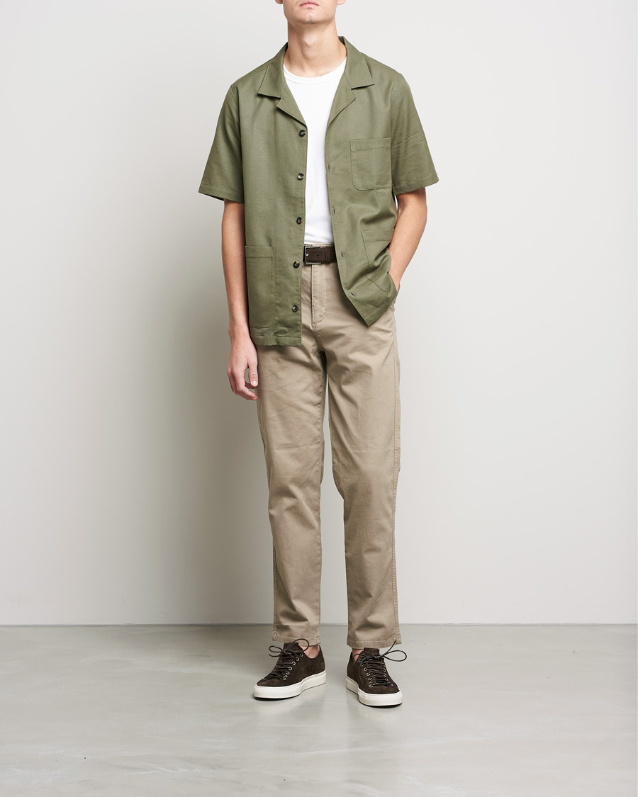 Herre | Skjorter | Private White V.C. | 3 Pocket Cruiser Shirt Olive