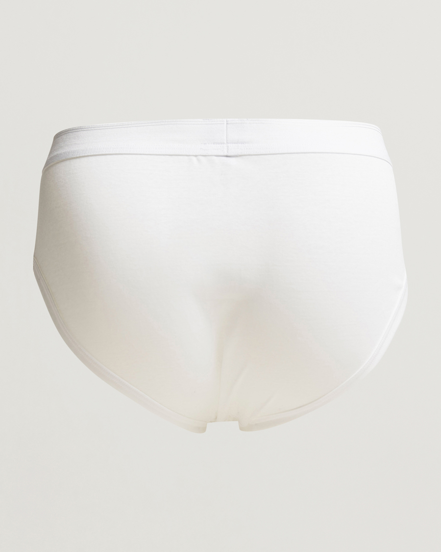 Herre | Tøj | Zimmerli of Switzerland | Mercerized Cotton Briefs White