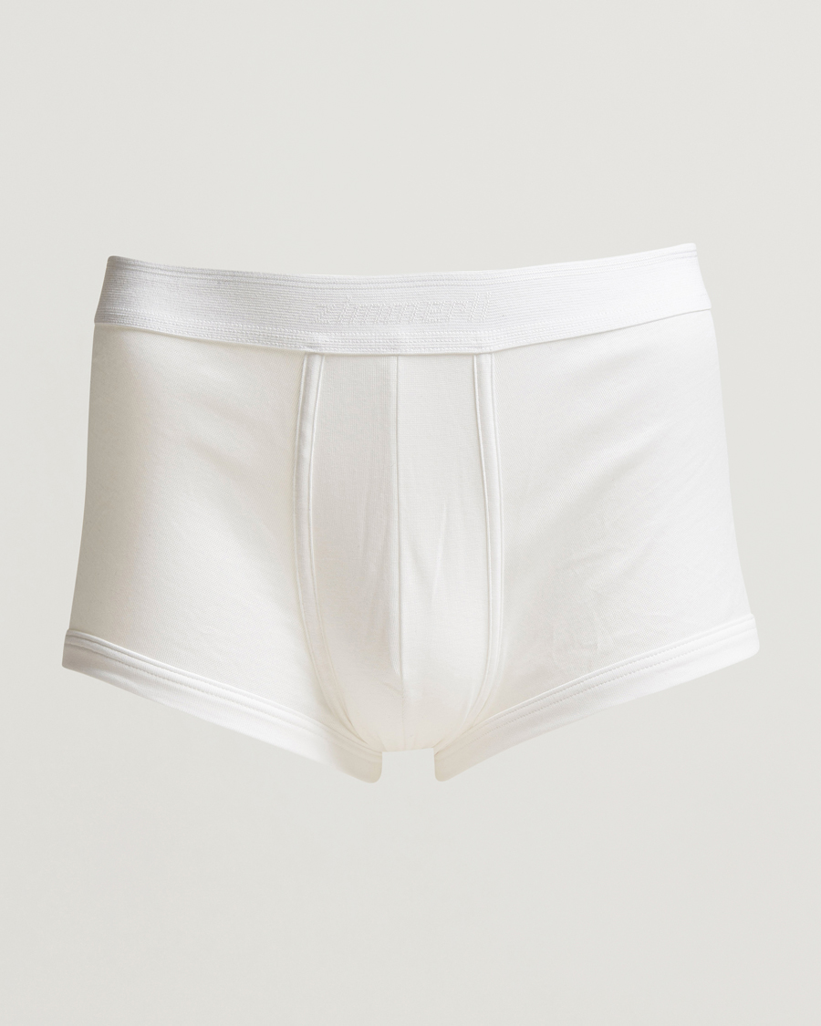 Herre | Undertøj | Zimmerli of Switzerland | Mercerized Cotton Boxer Briefs White