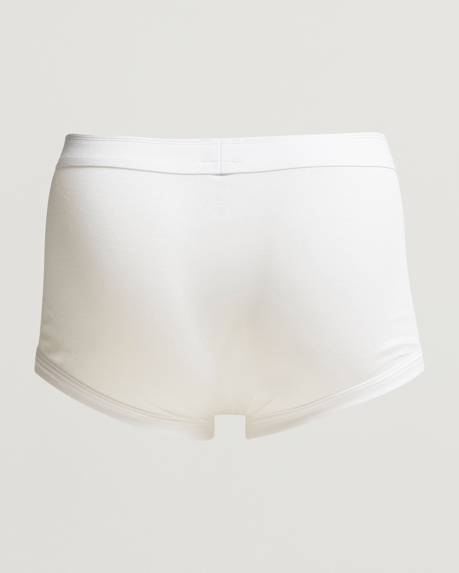 Herre | Zimmerli of Switzerland | Zimmerli of Switzerland | Mercerized Cotton Boxer Briefs White