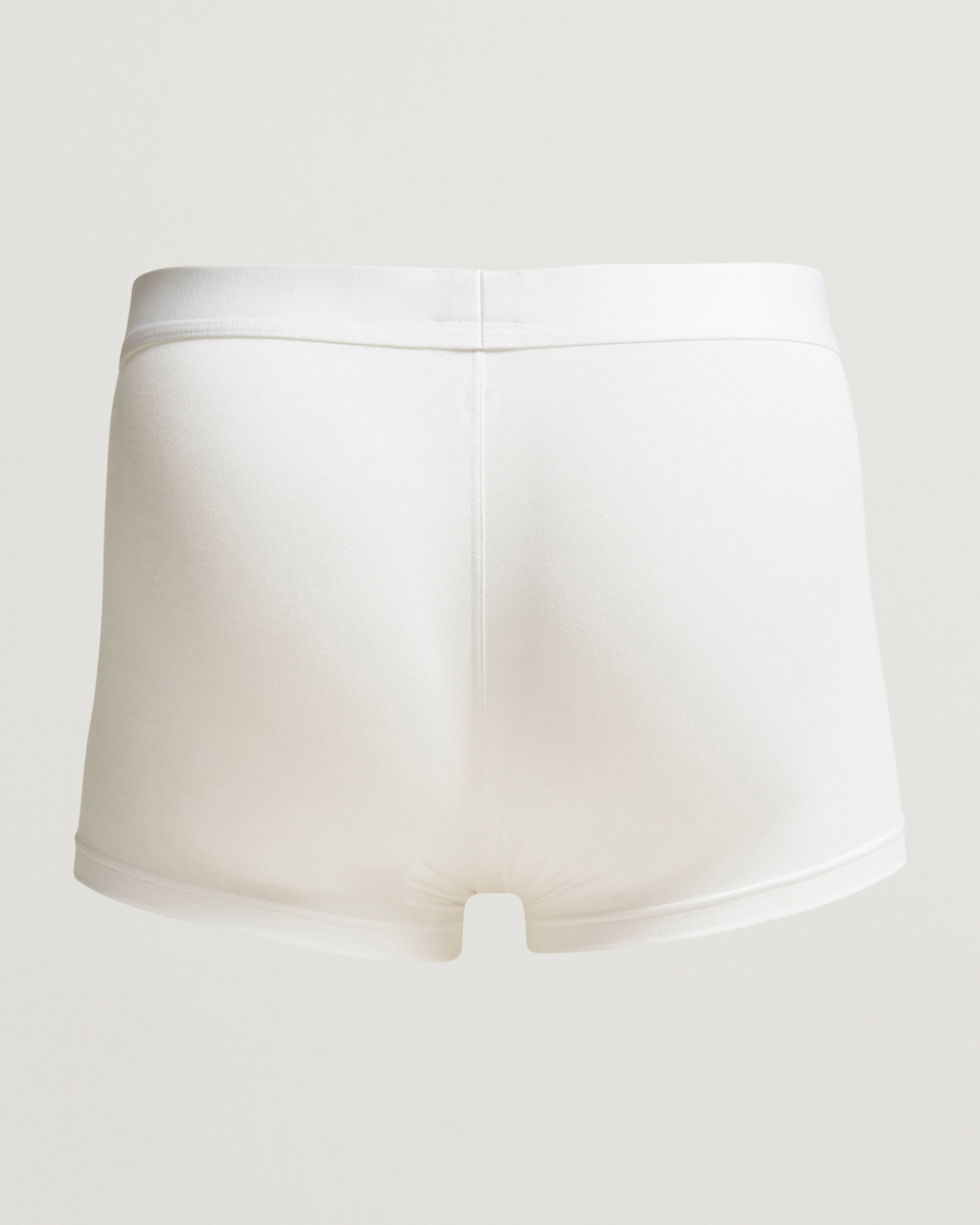 Herre | Undertøj | Zimmerli of Switzerland | Micro Modal Boxer Briefs White