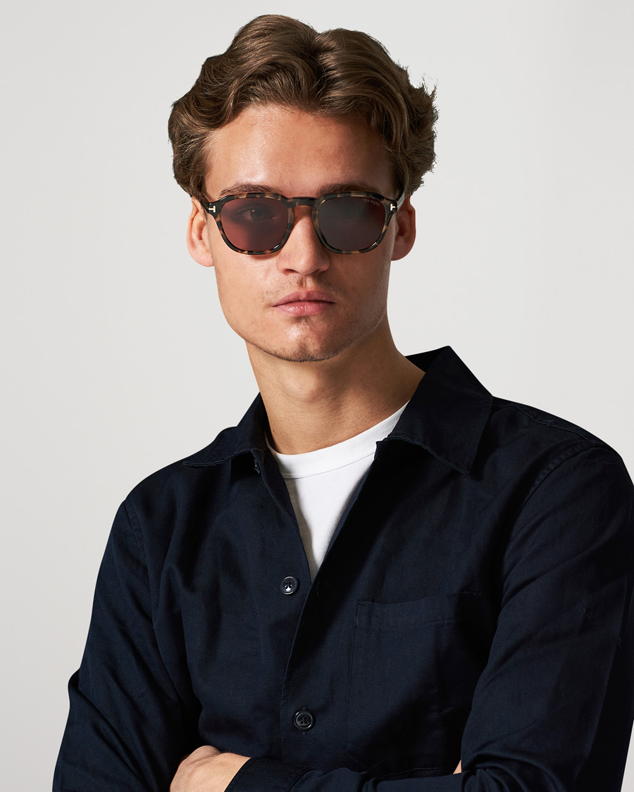 Herre | Tom Ford Avery Sunglasses Havana/Bordeaux | Tom Ford | Avery Sunglasses Havana/Bordeaux