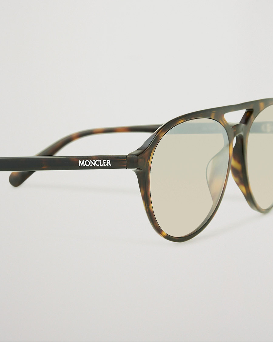 Herre | Moncler Lunettes ML0228 Sunglasses Dark Havana/Roviex | Moncler Lunettes | ML0228 Sunglasses Dark Havana/Roviex