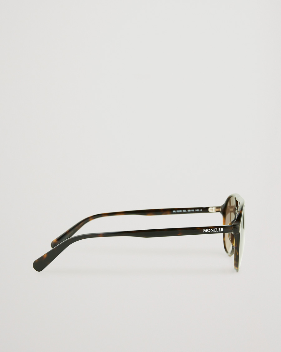Herre | Moncler Lunettes ML0228 Sunglasses Dark Havana/Roviex | Moncler Lunettes | ML0228 Sunglasses Dark Havana/Roviex
