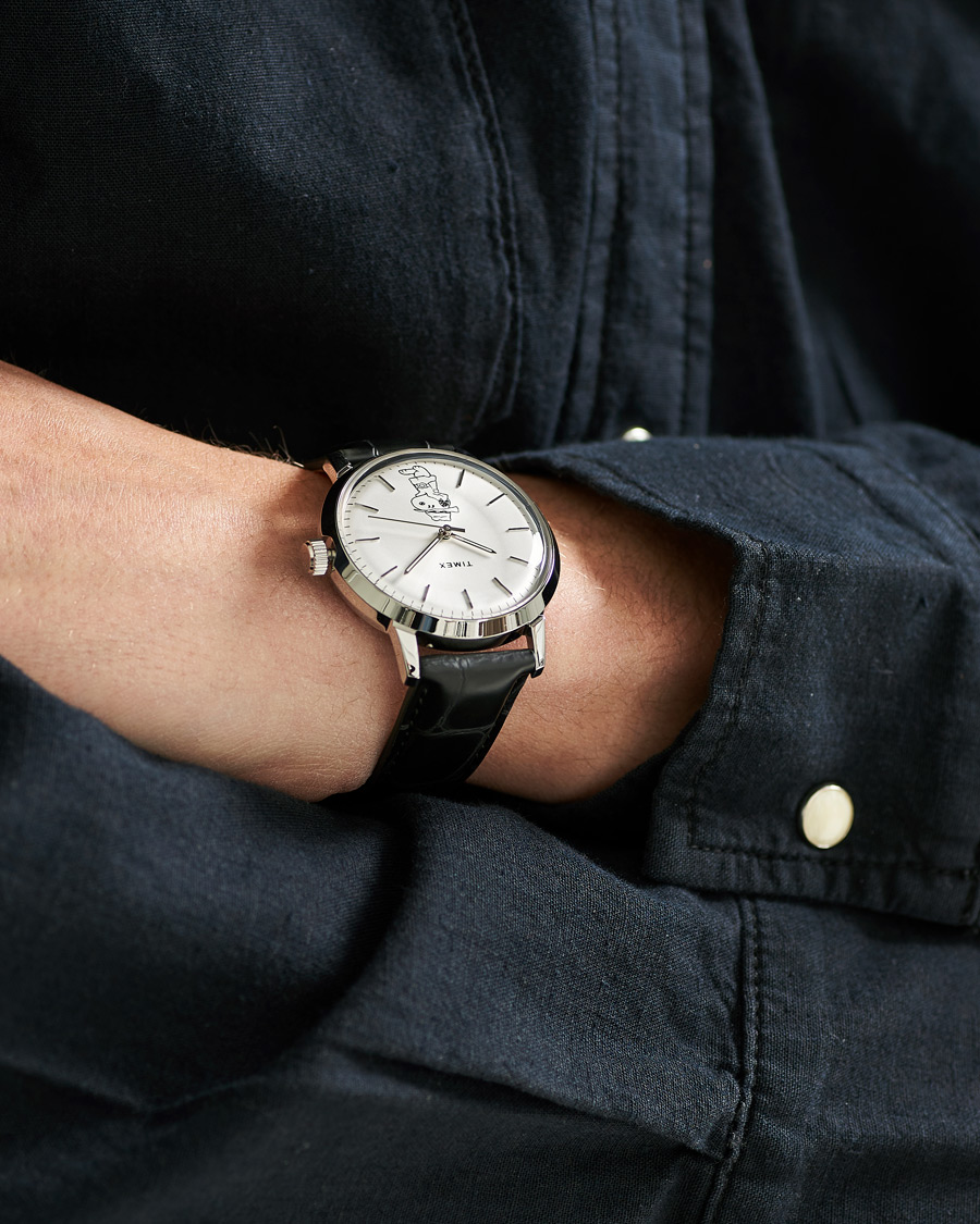 Herre | Timex Marlin Automatic Snoopy Secret Agent 40mm Black | Timex | Marlin Automatic Snoopy Secret Agent 40mm Black