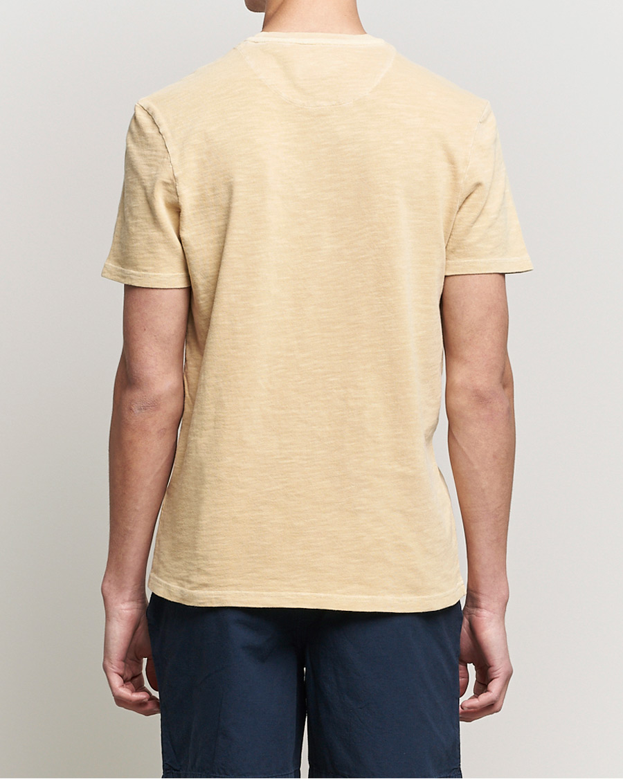 Herre | T-Shirts | Lyle & Scott | Cotton Slub T-shirt Gold Haze