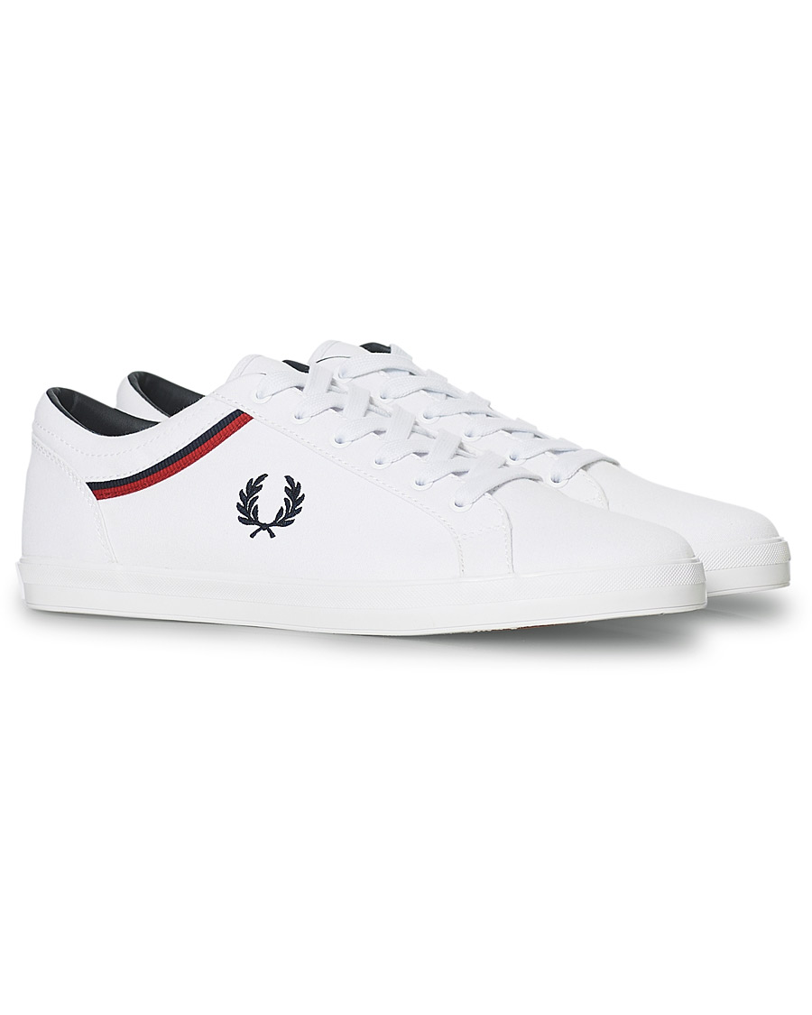 Herre | Fred Perry Basewill Twill White | Fred Perry | Basewill Twill White