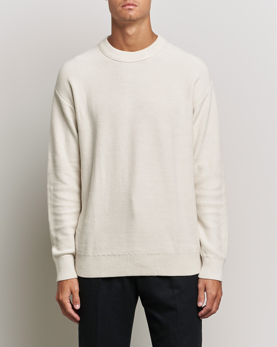 Herre | Trøjer | Calvin Klein | Texture Knitted Sweater Stony Beige