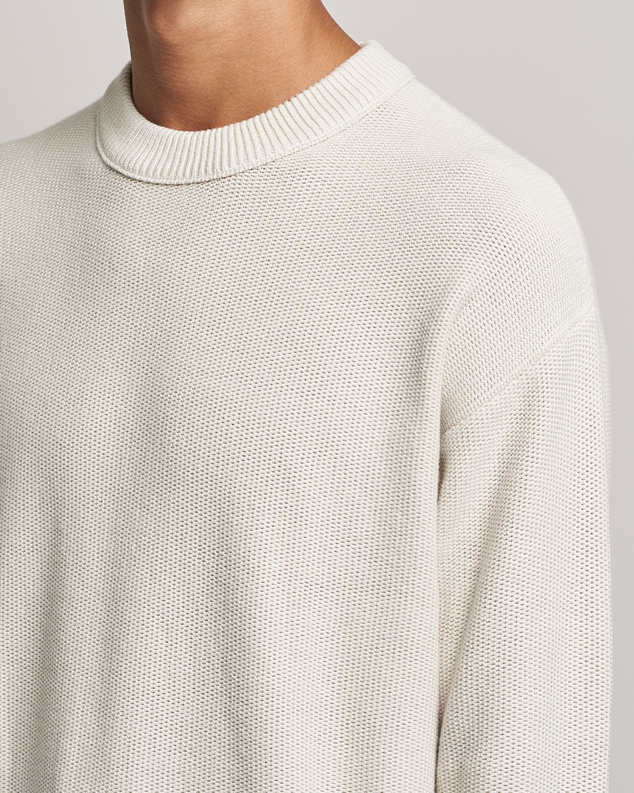 Herre | Trøjer | Calvin Klein | Texture Knitted Sweater Stony Beige