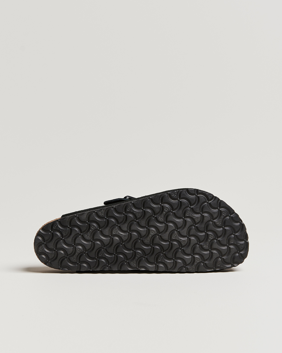 Herre | BIRKENSTOCK Boston Soft Footbed Black Suede | BIRKENSTOCK | Boston Soft Footbed Black Suede