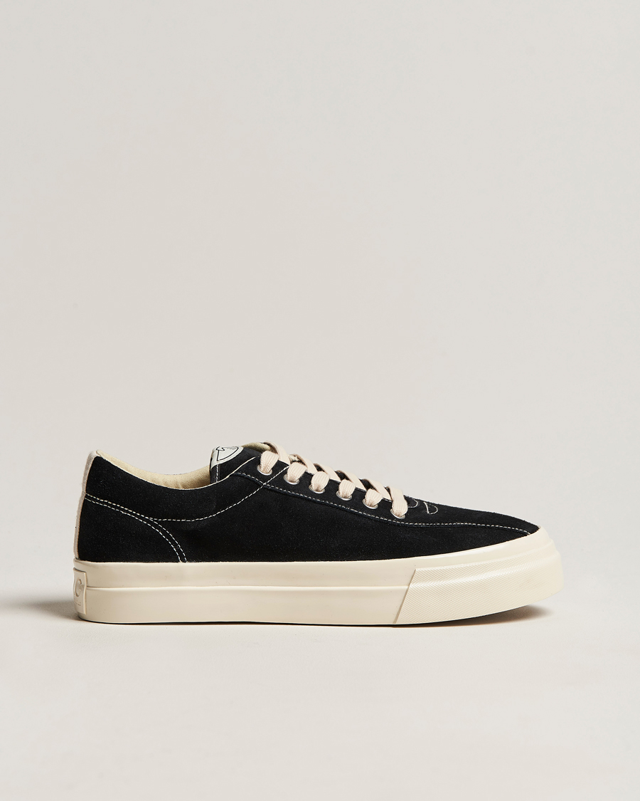 Herre | Sneakers | Stepney Workers Club | Dellow Suede Sneaker Black/Ecru
